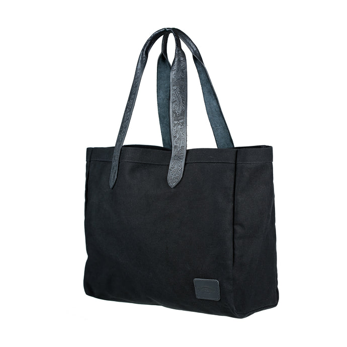 Wide Market Bag - Black